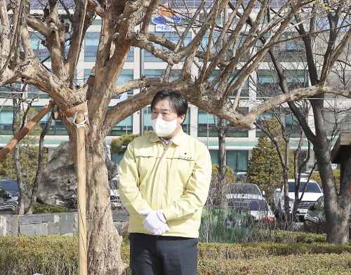 시흥시, 인구 50만 대도시 진입 기념식수